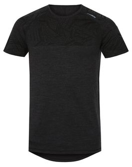 Husky Merino Thermal Underwear Ανδρικό κοντομάνικο T-Shirt Μαύρο