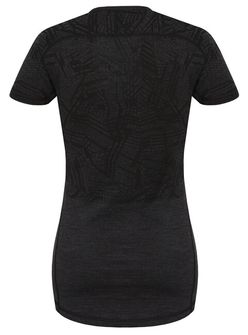 Husky Merino Thermal Underwear Γυναικείο κοντομάνικο T-Shirt Μαύρο