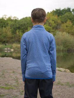 Husky Παιδικό φούτερ με φερμουάρ Ane K μπλε