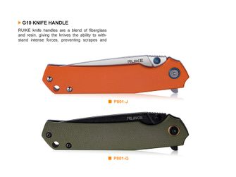 Μαχαίρι Ruike P801 - πράσινο