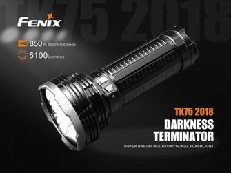 Φακός Fenix TK75 4xCree XHP35 HI, 5100 lumens
