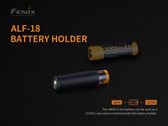 Μείωση μπαταρίας Fenix ALF-18 21700