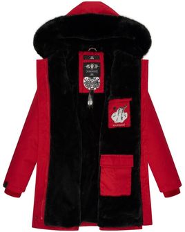 Marikoo KARAMBAA γυναικείο χειμερινό μπουφάν, κόκκινο
