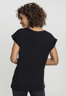 NASA γυναικείο t-shirt Insignia, μαύρο