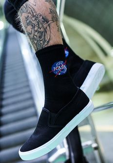 Ανδρικές κάλτσες NASA, μαύρες