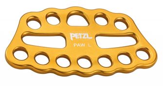 Πλάκα αγκύρωσης Petzl Paw 1 τεμάχιο, μέγεθος S, χρυσό