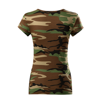 DRAGOWA γυναικείο t-shirt με σλοβακικό έμβλημα, καμουφλάζ 150g/m2