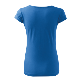DRAGOWA γυναικείο μπλουζάκι από τη Σλοβακία, μπλε 150g/m2