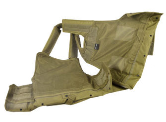 Mil-Tec tactical padded vest Modular System, λαδί
