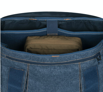 Τσάντα ώμου Helikon-Tex Urban Courier Nylon®, μπλε μελανζέ