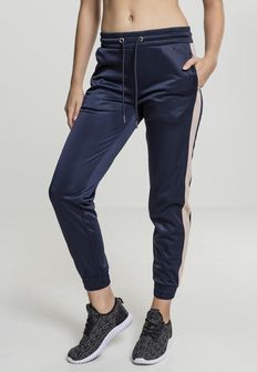 Urban Classics Γυναικεία φόρμα με μανσέτα, navy light rose