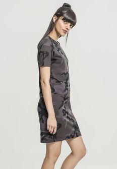 Urban Classics γυναικείο φόρεμα παραλλαγής, σκούρο παραλλαγή