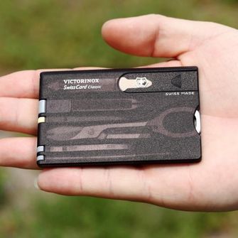 Victorinox SwissCard κάρτα πολλαπλών λειτουργιών 10σε1 μαύρο