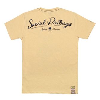 Yakuza Premium ανδρικό t-shirt 3311, ανοιχτό κίτρινο