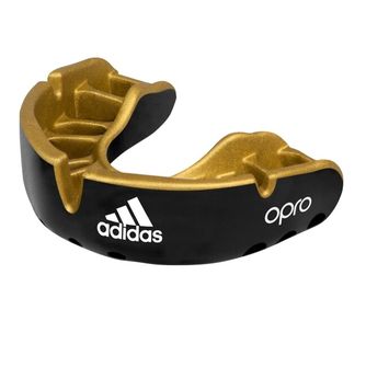 Adidas Opro Gen4 Gold προστατευτικό στόματος, μαύρο και χρυσό