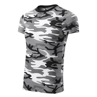 Malfini Camouflage κοντό T-shirt, γκρι, 160g/m2