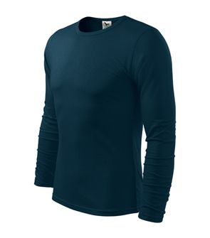 Malfini Fit-T μακρυμάνικο μπλουζάκι, σκούρο μπλε, 160g/m2