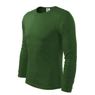 Malfini Fit-T μακρυμάνικο μπλουζάκι, πράσινο, 160g/m2