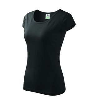 Malfini Pure γυναικείο t-shirt, μαύρο, 150g/m2