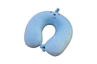 BasicNature Παιδικό μαξιλάρι λαιμού μπλε