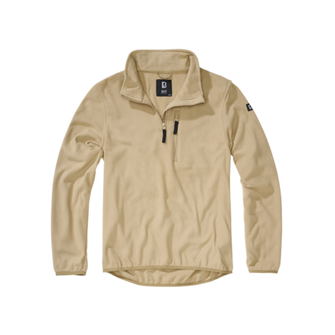 Brandit Fleece Troyer Jacket, καμηλό