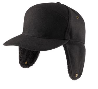 Brandit Lumberjack χειμερινό καπέλο, μαύρο