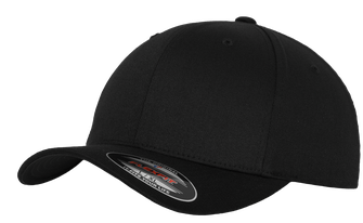 Brandit Flexfit Wooly Combed καπέλο, μαύρο