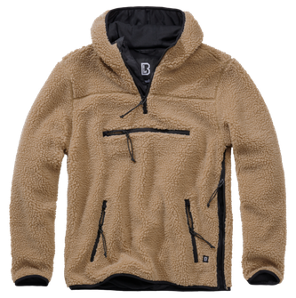 Brandit Teddyfleece Worker Pullover, χακί