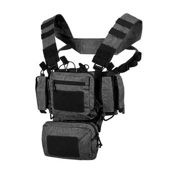 Helikon-Tex Tactical Vest Training Mini Rig®, μαύρο γκρι μελανζέ