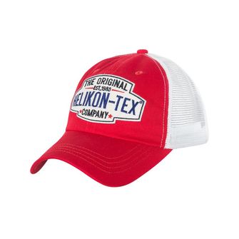 Helikon Trucker καπέλο με λογότυπο, κόκκινο