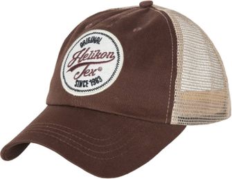 Helikon Trucker καπέλο με λογότυπο, καφέ