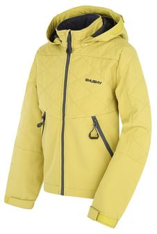 Husky Παιδικό softshell μπουφάν Salex K λαχανί πράσινο