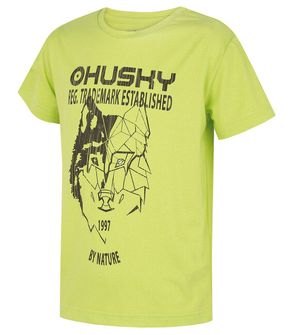 Husky Kids λειτουργικό Tash K T-shirt φωτεινό πράσινο