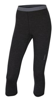 Husky Merino Thermal Underwear Γυναικείο 3/4 παντελόνι Μαύρο
