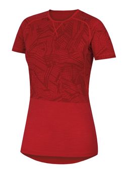 Husky Merino Thermal Underwear Γυναικείο κοντομάνικο T-Shirt Κόκκινο