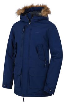 Husky Ανδρικό γεμιστό χειμερινό παλτό Nelidas M σκούρο μπλε
