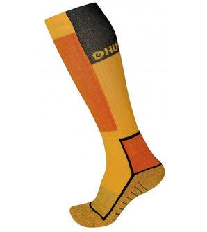 Κάλτσες Husky Snow-ski κίτρινο/μαύρο