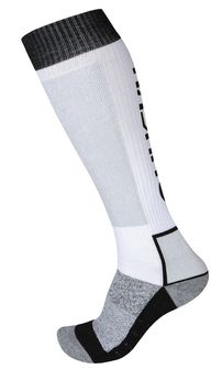 Husky Snow Wool κάλτσες λευκό/μαύρο