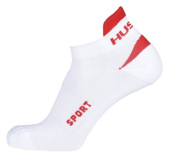 Husky Socks Sport λευκό/κόκκινο
