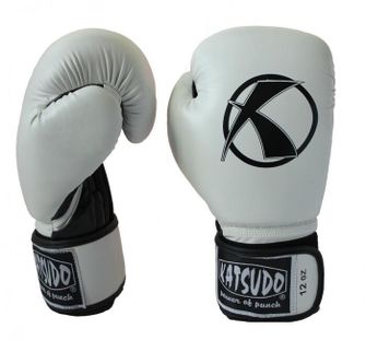 Γάντια πυγμαχίας Katsudo Punch, λευκό