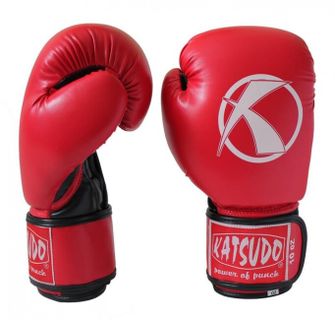Katsudo γάντια πυγμαχίας Punch, κόκκινο