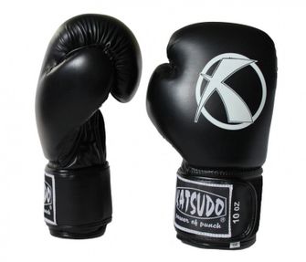 Katsudo γάντια πυγμαχίας Punch, μαύρο