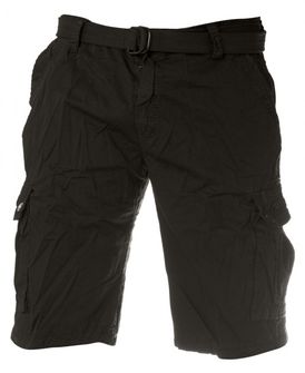 Εκλεκτής ποιότητας κοντό παντελόνι loshan μαύρο