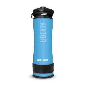 Μπουκάλι νερού με φίλτρο και καθαρισμό Lifesaver, 400ml, μπλε
