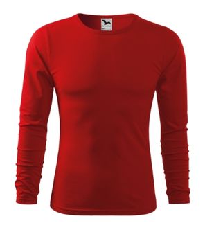 Malfini Fit-T LS ανδρικό μακρυμάνικο t-shirt, κόκκινο