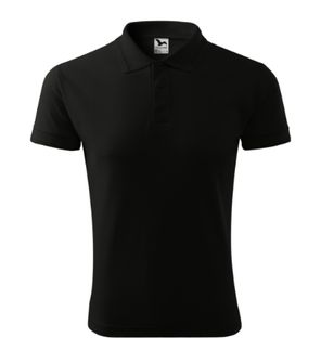 Malfini Pique Polo ανδρικό πουκάμισο πόλο, μαύρο