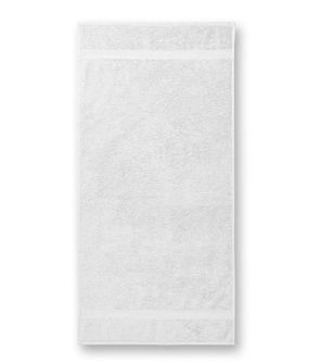 Malfini Πετσέτα μπάνιου Terry βαμβακερή 70x140cm, λευκή