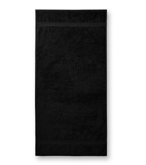 Malfini Terry Πετσέτα μπάνιου βαμβακερή πετσέτα 70x140cm, μαύρο