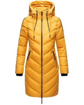 Marikoo ARMASA γυναικείο χειμερινό μπουφάν, κίτρινο