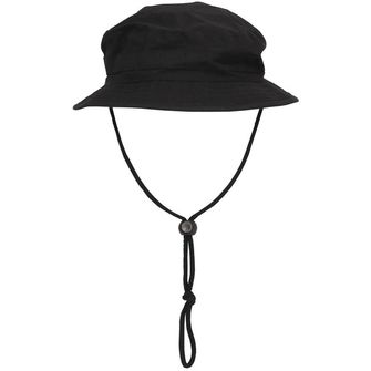 MFH Boonie Rip-Stop καπέλο, μαύρο